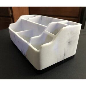 New Toothbrush Holder Bathroom Organizer Countertop, New 7 Slots